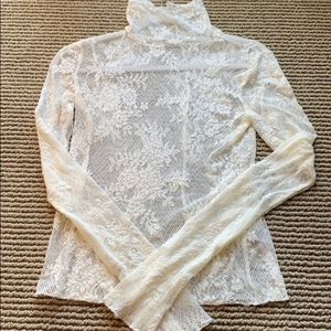 🎉Free People Lace Blouse🎉